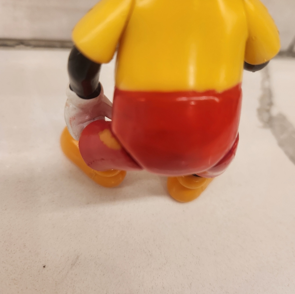 Vintage Mickey Mouse 5.5" Tall Walt Disney Production Figure‎ Toy Rubber Face - Picture 6 of 10